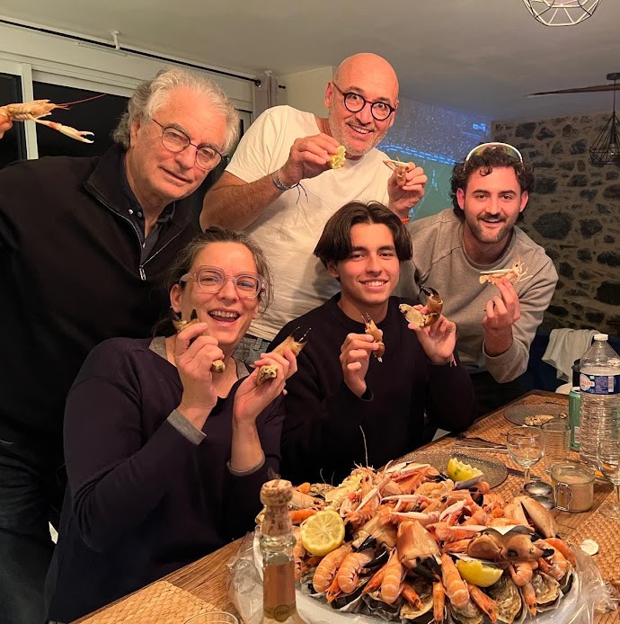 dégustation de fruits de mer