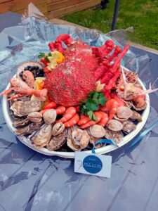 Plateau de fruits de mer Service à la carte